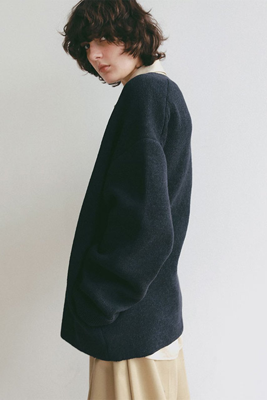 【エトレトウキョウ/ETRE TOKYO】のダブルフェイスVネックニットカーディガン 人気、トレンドファッション・服の通販 founy(ファニー) 　ファッション　Fashion　レディースファッション　Fashion for Women　トップス・カットソー　Cut & Sew Tops　ニット　Knit Tops & Sweaters　カーディガン・羽織り　Layered Style Cardigans　Vネックトップス　V-Neck Tops / V-Cut Neckline Shirts　春　Spring　カーディガン　Cardigan, Knitwear　ジャケット　Jacket, Outerwear　スラックス　Slacks, Dress Pants　ダブル　Double, Double-Breasted　バランス　Balance, Style Balance　フェイス　Face, Facial Design　フォルム　Silhouette, Form　リラックス　Relax, Relaxed Fit　ワイド　Wide, Wide Fit　S/S・春夏　SS, Spring/Summer, Warm Season　夏　Summer　2026年　2026　other-3|ID: prp329100004856714 ipo3291000000035820331