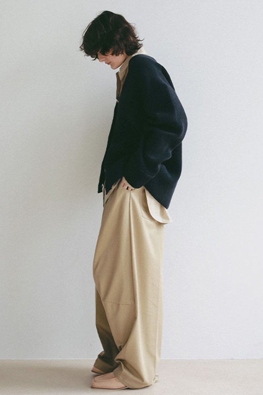 【エトレトウキョウ/ETRE TOKYO】のダブルフェイスVネックニットカーディガン 人気、トレンドファッション・服の通販 founy(ファニー) 　ファッション　Fashion　レディースファッション　Fashion for Women　トップス・カットソー　Cut & Sew Tops　ニット　Knit Tops & Sweaters　カーディガン・羽織り　Layered Style Cardigans　Vネックトップス　V-Neck Tops / V-Cut Neckline Shirts　春　Spring　カーディガン　Cardigan, Knitwear　ジャケット　Jacket, Outerwear　スラックス　Slacks, Dress Pants　ダブル　Double, Double-Breasted　バランス　Balance, Style Balance　フェイス　Face, Facial Design　フォルム　Silhouette, Form　リラックス　Relax, Relaxed Fit　ワイド　Wide, Wide Fit　S/S・春夏　SS, Spring/Summer, Warm Season　夏　Summer　2026年　2026　other-8|ID: prp329100004856714 ipo3291000000035820337