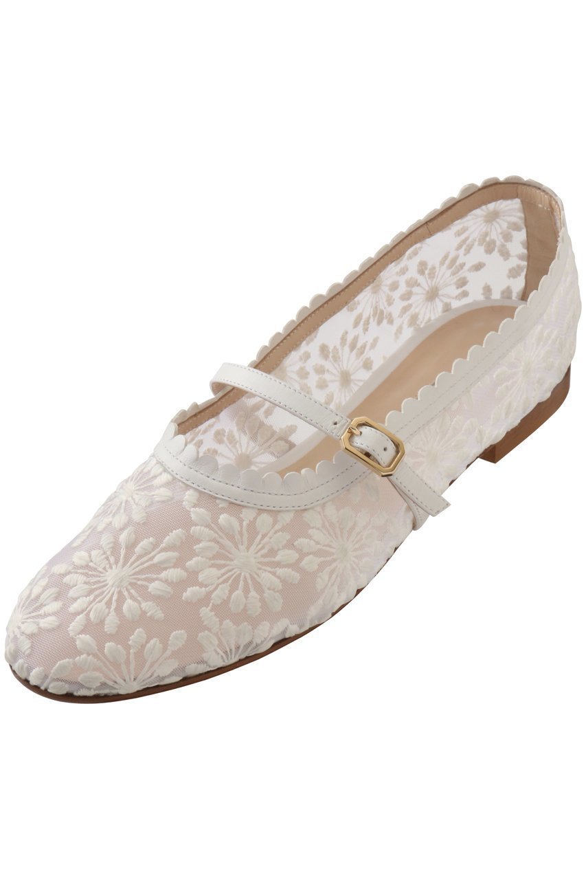 【ネブローニ/NEBULONI E】のチュールメリージェーンシューズ 人気、トレンドファッション・服の通販 founy(ファニー) 　ファッション　Fashion　レディースファッション　Fashion for Women　2026年　2026　エレガント 上品　Elegant　シューズ　Shoes, Footwear　スカラップ　Scallop, Scalloped Edge　チュール　Tulip, Tulip Motif　フェミニン　Feminine, Girly　フォルム　Silhouette, Form　フラット　Flat, Flat Shoes　モダン　Modern, Contemporary　ラウンド　Round, Round Neck　夏　Summer　春　Spring　S/S・春夏　SS, Spring/Summer, Warm Season　other-5|ID: prp329100004856718 ipo3291000000035820398