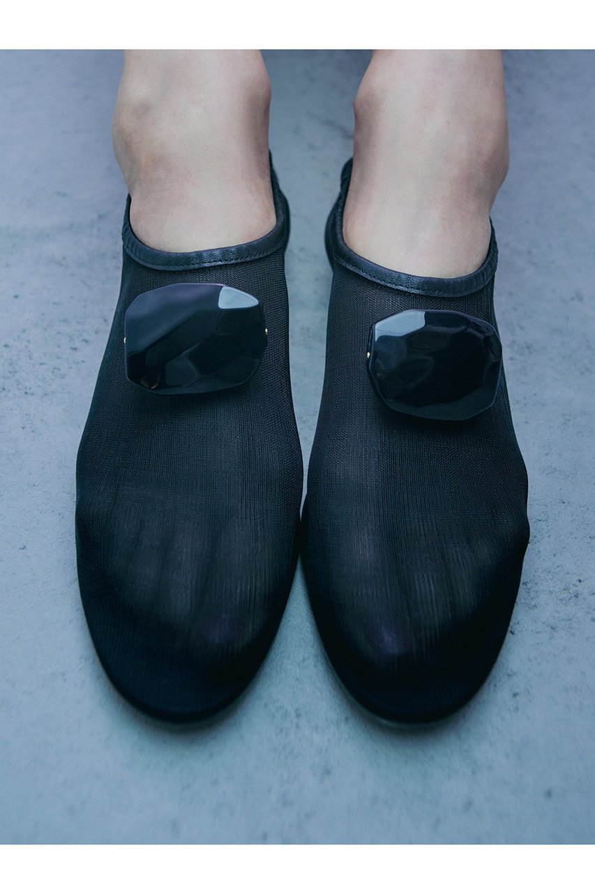 【ネブローニ/NEBULONI E】のストーン付きチュールフラットシューズ 人気、トレンドファッション・服の通販 founy(ファニー) 　ファッション　Fashion　レディースファッション　Fashion for Women　2026年　2026　オケージョン　Occasion Wear　シューズ　Shoes, Footwear　ジュエリー　Jewelry, Accessories　ストーン　Stone, Gem-Like　チュール　Tulip, Tulip Motif　パーティ　Party, Party Style　フォルム　Silhouette, Form　フラット　Flat, Flat Shoes　夏　Summer　春　Spring　S/S・春夏　SS, Spring/Summer, Warm Season　other-2|ID: prp329100004856719 ipo3291000000035820402