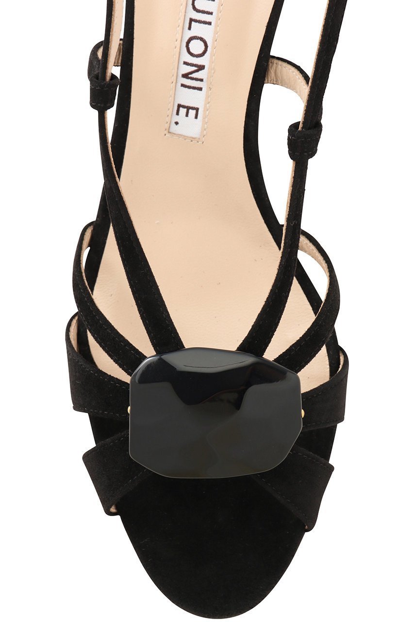 【ネブローニ/NEBULONI E】のストーン付きスエードストラップサンダル 人気、トレンドファッション・服の通販 founy(ファニー) 　ファッション　Fashion　レディースファッション　Fashion for Women　2026年　2026　サンダル　Sandals, Summer Shoes　ジュエリー　Jewelry, Accessories　ストーン　Stone, Gem-Like　ダウン　Down, Puffer　デニム　Denim, Jeans Material　リュクス　Luxury, Elegant, High-End, Chic　夏　Summer　春　Spring　S/S・春夏　SS, Spring/Summer, Warm Season　other-5|ID: prp329100004856720 ipo3291000000035820418