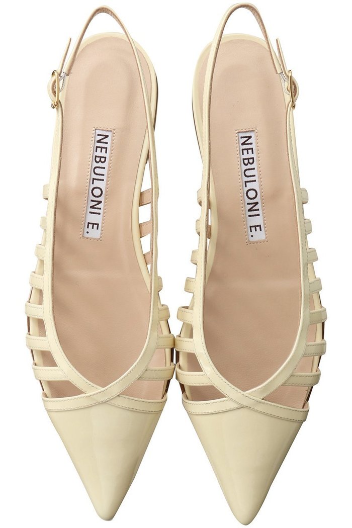 【ネブローニ/NEBULONI E】のカットワークスリングバックシューズ インテリア・キッズ・メンズ・レディースファッション・服の通販 founy(ファニー) https://founy.com/ ファッション Fashion レディースファッション Fashion for Women バッグ Bags 2026年 2026 イエロー Yellow シューズ Shoes, Footwear フラット Flat, Flat Shoes モダン Modern, Contemporary 夏 Summer 春 Spring S/S・春夏 SS, Spring/Summer, Warm Season |ID: prp329100004856721 ipo3291000000035820425