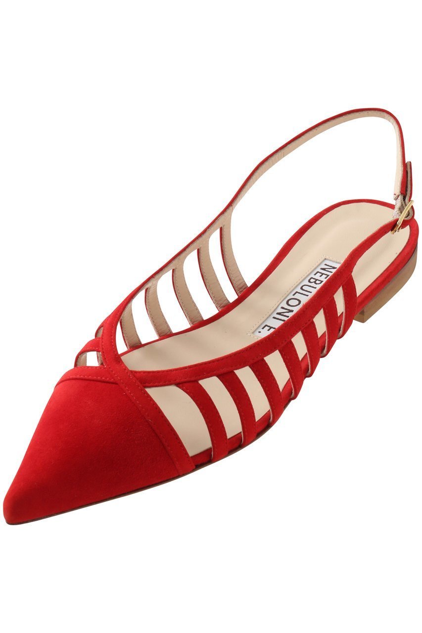 【ネブローニ/NEBULONI E】のカットワークスリングバックシューズ 人気、トレンドファッション・服の通販 founy(ファニー) 　ファッション　Fashion　レディースファッション　Fashion for Women　バッグ　Bags　2026年　2026　イエロー　Yellow　シューズ　Shoes, Footwear　フラット　Flat, Flat Shoes　モダン　Modern, Contemporary　夏　Summer　春　Spring　S/S・春夏　SS, Spring/Summer, Warm Season　other-5|ID: prp329100004856721 ipo3291000000035820432