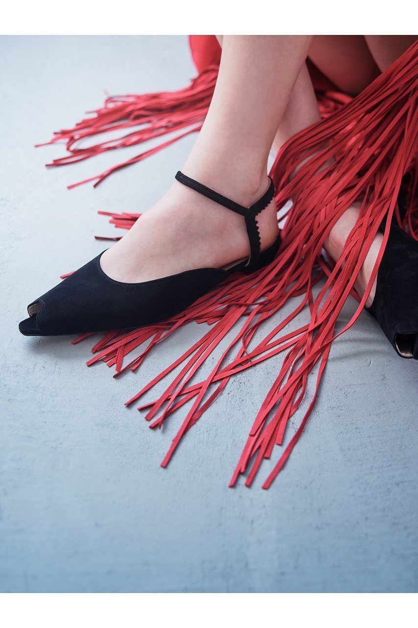 【ネブローニ/NEBULONI E】のスエードアンクルストラップフラットシューズ 人気、トレンドファッション・服の通販 founy(ファニー) 　ファッション　Fashion　レディースファッション　Fashion for Women　2026年　2026　シューズ　Shoes, Footwear　フラット　Flat, Flat Shoes　モダン　Modern, Contemporary　エレガント 上品　Elegant　夏　Summer　春　Spring　S/S・春夏　SS, Spring/Summer, Warm Season　other-2|ID: prp329100004856722 ipo3291000000035820439