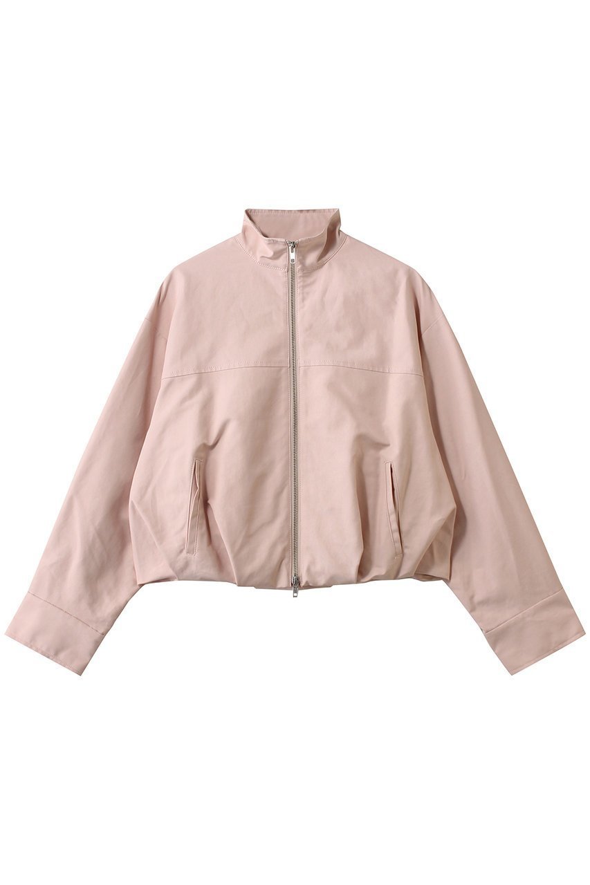 【マノフ/MANOF】のBALLOON ZIP BLOUSONアウター インテリア・キッズ・メンズ・レディースファッション・服の通販 founy(ファニー) 　ファッション　Fashion　レディースファッション　Fashion for Women　アウター　Coat / Outerwear Collection　レディースジャケット・軽アウター　Jackets　ブルゾンジャケット・スポーティアウター　Blouson Jackets　ショート　Short, Short Length　ジャケット　Jacket, Outerwear　バランス　Balance, Style Balance　バルーン　Balloon, Balloon Silhouette　フレア　Flare, Flared　ブルゾン　Blouson, Bomber Jacket　ワイド　Wide, Wide Fit　エレガント 上品　Elegant　PINK|ID: prp329100004856728 ipo3291000000036642534