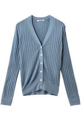 【スローン/SLOANE】の18Gワイドリブ シルク Vネックカーディガン 人気、トレンドファッション・服の通販 founy(ファニー) ファッション Fashion レディースファッション Fashion for Women トップス・カットソー Cut & Sew Tops ニット Knit Tops & Sweaters カーディガン・羽織り Layered Style Cardigans Vネックトップス V-Neck Tops / V-Cut Neckline Shirts 2026年 2026 なめらか Smooth, Silky Texture カーディガン Cardigan, Knitwear シルク Silk, 100% Silk フィット Fit, Slim Fit ワイドリブ Wide Rib, Wide Ribbed Knit エレガント 上品 Elegant 夏 Summer 春 Spring S/S・春夏 SS, Spring/Summer, Warm Season |ID:prp329100004856731
