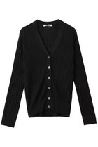 【スローン/SLOANE】の18Gワイドリブ シルク Vネックカーディガン 人気、トレンドファッション・服の通販 founy(ファニー) ファッション Fashion レディースファッション Fashion for Women トップス・カットソー Cut & Sew Tops ニット Knit Tops & Sweaters カーディガン・羽織り Layered Style Cardigans Vネックトップス V-Neck Tops / V-Cut Neckline Shirts 2026年 2026 なめらか Smooth, Silky Texture カーディガン Cardigan, Knitwear シルク Silk, 100% Silk フィット Fit, Slim Fit ワイドリブ Wide Rib, Wide Ribbed Knit エレガント 上品 Elegant 夏 Summer 春 Spring S/S・春夏 SS, Spring/Summer, Warm Season thumbnail ブラック|ID: prp329100004856731 ipo3291000000035820565