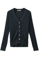 【スローン/SLOANE】の18Gワイドリブ シルク Vネックカーディガン 人気、トレンドファッション・服の通販 founy(ファニー) ファッション Fashion レディースファッション Fashion for Women トップス・カットソー Cut & Sew Tops ニット Knit Tops & Sweaters カーディガン・羽織り Layered Style Cardigans Vネックトップス V-Neck Tops / V-Cut Neckline Shirts なめらか Smooth, Silky Texture カーディガン Cardigan, Knitwear シルク Silk, 100% Silk フィット Fit, Slim Fit ワイドリブ Wide Rib, Wide Ribbed Knit エレガント 上品 Elegant thumbnail ネイビー|ID: prp329100004856731 ipo3291000000036642545