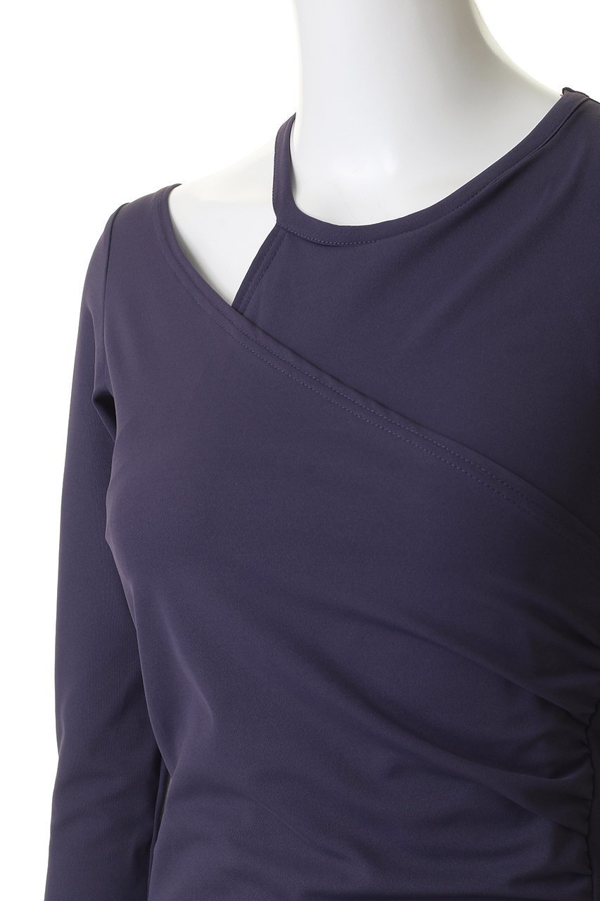 【ジュリエ/Julier】のエコシーベア天ロングスリーブプルオーバー/パット付 人気、トレンドファッション・服の通販 founy(ファニー) 　ファッション　Fashion　レディースファッション　Fashion for Women　トップス・カットソー　Cut & Sew Tops　カジュアルプルオーバー・ニットトップス　Pullovers & Knit Tops / Casual Pullovers　スポーツウェア　Functional & Stylish Sportswear　スポーツ トップス　Athletic Tops / Workout Tops / Training Shirts　カシュクール　Wrap Design　スポーツ　Sports, Activewear　フィット　Fit, Slim Fit　ヨガ　Yoga, Yoga Wear　ワーク　Workwear, Utility Style　新作・新入荷　New Arrivals / New In　other-5|ID: prp329100004856736 ipo3291000000035820681