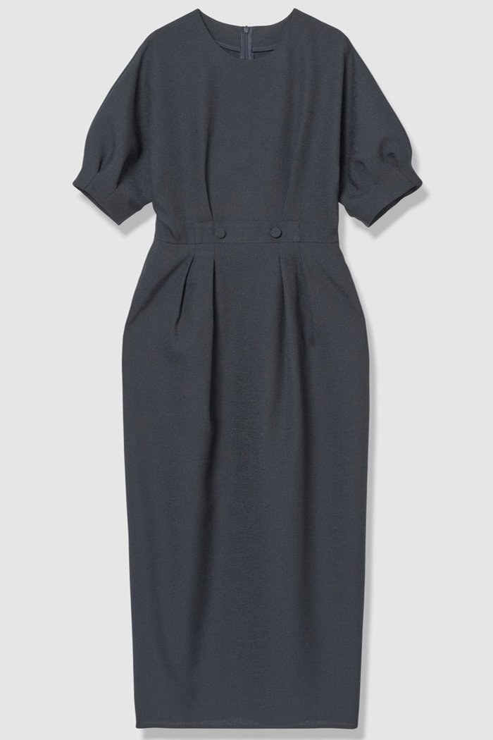 【アルアバイル/allureville】のリネンライクタッキングワンピース インテリア・キッズ・メンズ・レディースファッション・服の通販 founy(ファニー) https://founy.com/ ファッション Fashion レディースファッション Fashion for Women ワンピース Dresses チュニック Tunic Tops & Dresses 2026年 2026 ジャケット Jacket, Outerwear チュニック Tunic, Long Top ドレス Dress, One-Piece フォルム Silhouette, Form ロング Long, Long-Length 夏 Summer 春 Spring S/S・春夏 SS, Spring/Summer, Warm Season ビジネス 仕事 通勤 Business / Work / Commuting |ID: prp329100004856740 ipo3291000000036102757