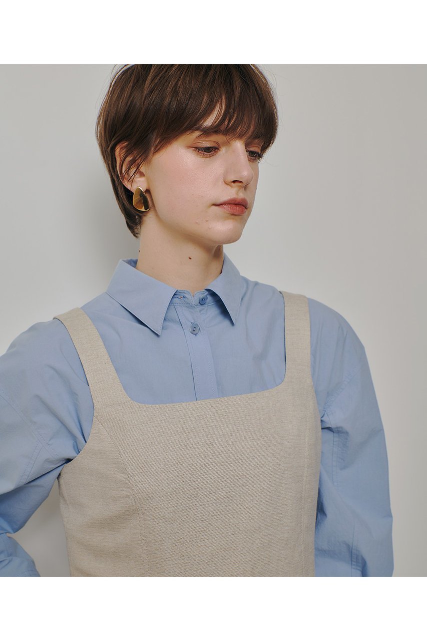 【アルアバイル/allureville】のシャークスキンショートジレ 人気、トレンドファッション・服の通販 founy(ファニー) 　ファッション　Fashion　レディースファッション　Fashion for Women　アウター　Coat / Outerwear Collection　トップス・カットソー　Cut & Sew Tops　キャミソール&ノースリーブ　Camisoles & Sleeveless Tops　シャツ・ブラウス・オフィスカジュアル　Elegant Blouses & Button-Ups　ベスト&ジレ / 重ね着スタイル　Vests & Gilets　2026年　2026　おすすめ　Recommended / Our Picks　ストレッチ　Stretch, Stretchy Fabric　セットアップ　Set-Up, Coordinated Outfit　ツイル　Twist, Twisted Detail　ノースリーブ　Sleeveless, No-Sleeve　ビスチェ　Bustier, Corset Top　夏　Summer　春　Spring　S/S・春夏　SS, Spring/Summer, Warm Season　other-7|ID: prp329100004856743 ipo3291000000035820782