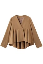 【アルアバイル/allureville】の【Loulou Willoughby】ダブルクロスフレアペプラムジャケット 人気、トレンドファッション・服の通販 founy(ファニー) ファッション Fashion レディースファッション Fashion for Women アウター Coat / Outerwear Collection レディースジャケット・軽アウター Jackets 2026年 2026 インナー Innerwear ジャケット Jacket, Outerwear ダブル Double, Double-Breasted フォルム Silhouette, Form フレア Flare, Flared ペプラム Peplum, Flared Hem 夏 Summer 春 Spring S/S・春夏 SS, Spring/Summer, Warm Season ビジネス 仕事 通勤 Business / Work / Commuting thumbnail キャメル|ID: prp329100004856744 ipo3291000000035820788