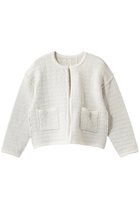 【アルアバイル/allureville】のリバーシブルツィードカーディガン 人気、トレンドファッション・服の通販 founy(ファニー) ファッション Fashion レディースファッション Fashion for Women トップス・カットソー Cut & Sew Tops ニット Knit Tops & Sweaters カーディガン・羽織り Layered Style Cardigans 2026年 2026 カーディガン Cardigan, Knitwear コンパクト Compact, Small Size ショルダー Shoulder, Shoulder Strap チェック Check, Plaid, Tartan トリミング Trimming, Decorative Edge ドロップ Drop Shoulder, Dropped Style ポケット Pocket, Pocket Detail 夏 Summer 春 Spring S/S・春夏 SS, Spring/Summer, Warm Season thumbnail アイボリー|ID: prp329100004856745 ipo3291000000035820803