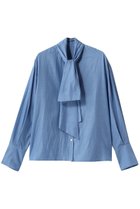 【アルアバイル/allureville】のキュプラコットンビッグタイブラウス 人気、トレンドファッション・服の通販 founy(ファニー) ファッション Fashion レディースファッション Fashion for Women トップス・カットソー Cut & Sew Tops シャツ・ブラウス・オフィスカジュアル Elegant Blouses & Button-Ups 2026年 2026 なめらか Smooth, Silky Texture オケージョン Occasion Wear スリーブ Sleeve, Long Sleeve / Short Sleeve ロング Long, Long-Length エレガント 上品 Elegant 夏 Summer 春 Spring S/S・春夏 SS, Spring/Summer, Warm Season thumbnail サックス|ID: prp329100004856747 ipo3291000000035820831