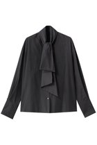 【アルアバイル/allureville】のキュプラコットンビッグタイブラウス 人気、トレンドファッション・服の通販 founy(ファニー) ファッション Fashion レディースファッション Fashion for Women トップス・カットソー Cut & Sew Tops シャツ・ブラウス・オフィスカジュアル Elegant Blouses & Button-Ups 2026年 2026 なめらか Smooth, Silky Texture オケージョン Occasion Wear スリーブ Sleeve, Long Sleeve / Short Sleeve ロング Long, Long-Length エレガント 上品 Elegant 夏 Summer 春 Spring S/S・春夏 SS, Spring/Summer, Warm Season thumbnail チャコールグレー|ID: prp329100004856747 ipo3291000000035820832