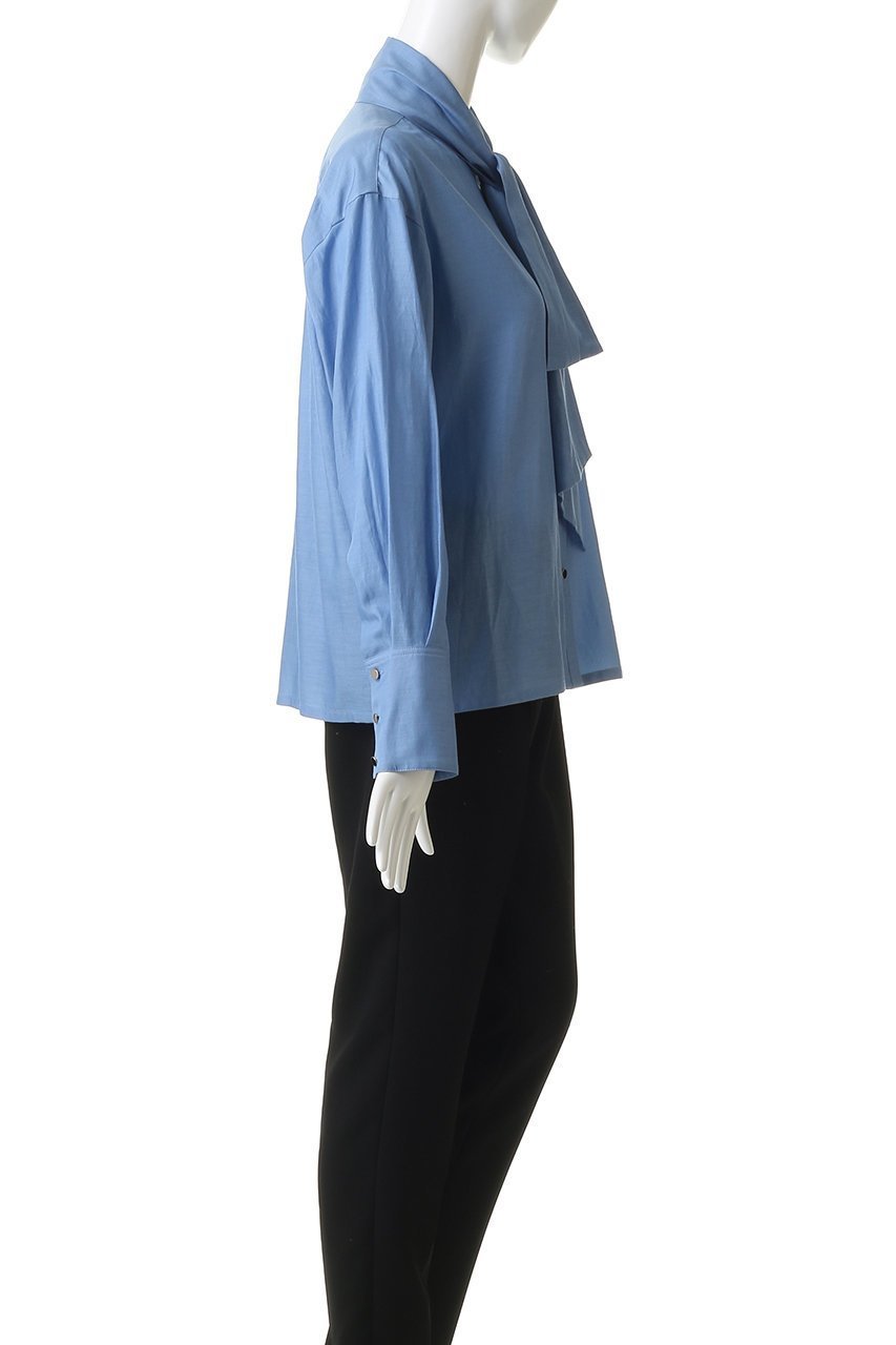 【アルアバイル/allureville】のキュプラコットンビッグタイブラウス 人気、トレンドファッション・服の通販 founy(ファニー) 　ファッション　Fashion　レディースファッション　Fashion for Women　トップス・カットソー　Cut & Sew Tops　シャツ・ブラウス・オフィスカジュアル　Elegant Blouses & Button-Ups　2026年　2026　なめらか　Smooth, Silky Texture　オケージョン　Occasion Wear　スリーブ　Sleeve, Long Sleeve / Short Sleeve　ロング　Long, Long-Length　エレガント 上品　Elegant　夏　Summer　春　Spring　S/S・春夏　SS, Spring/Summer, Warm Season　other-3|ID: prp329100004856747 ipo3291000000035820834