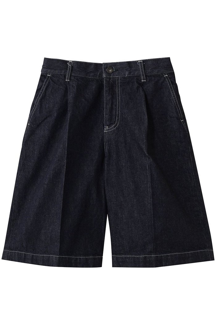 【ミズイロ インド/mizuiro ind】のdenim half PT パンツ インテリア・キッズ・メンズ・レディースファッション・服の通販 founy(ファニー) https://founy.com/ ファッション Fashion レディースファッション Fashion for Women パンツ Pants & Trousers 2026年 2026 デニム Denim, Jeans Material ハーフ Half, Half-Length 夏 Summer 春 Spring S/S・春夏 SS, Spring/Summer, Warm Season |ID: prp329100004856752 ipo3291000000035820887