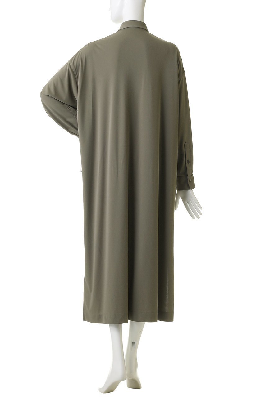 【エリオポール/heliopole】のドライタッチスムースシャツドレス 人気、トレンドファッション・服の通販 founy(ファニー) 　ファッション　Fashion　レディースファッション　Fashion for Women　ワンピース　Dresses　フォーマル・パーティードレス・結婚式用ドレス　Elegant & Casual Dresses　チュニック　Tunic Tops & Dresses　2026年　2026　エレガント 上品　Elegant　シンプル　Simple, Minimal　チュニック　Tunic, Long Top　ドレス　Dress, One-Piece　ドレープ　Drape, Draping Fabric　フロント　Front, Front Design　ロング　Long, Long-Length　夏　Summer　春　Spring　S/S・春夏　SS, Spring/Summer, Warm Season　other-4|ID: prp329100004856757 ipo3291000000035820945