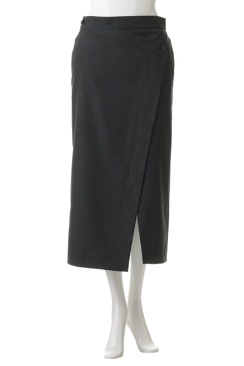 【エリオポール/heliopole】のthe ELLISON スカート 人気、トレンドファッション・服の通販 founy(ファニー) ファッション Fashion レディースファッション Fashion for Women スカート Skirts ロングスカート Long Skirts / Maxi & Midi Skirts 2026年 2026 おすすめ Recommended / Our Picks ジャケット Jacket, Outerwear セットアップ Set-Up, Coordinated Outfit フロント Front, Front Design ベスト Vest, Waistcoat ラップ Wrap, Wrap Design ロング Long, Long-Length 夏 Summer 春 Spring S/S・春夏 SS, Spring/Summer, Warm Season other-2|ID: prp329100004856758 ipo3291000000035820954