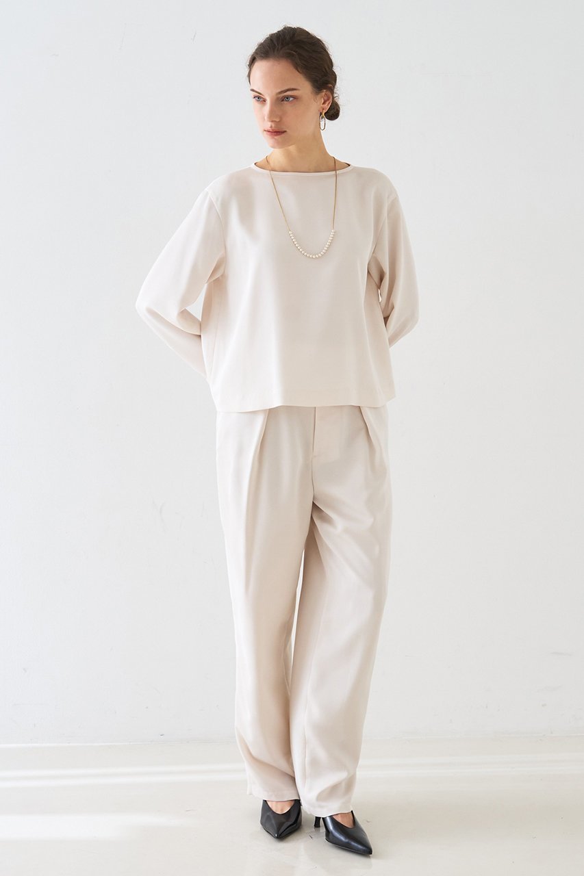 【デザイン ワークス/DESIGN WORKS】の【セットアップ対応】グレーステーパードパンツ 人気、トレンドファッション・服の通販 founy(ファニー) 　ファッション　Fashion　レディースファッション　Fashion for Women　セットアップ　Matching Sets　レディースパンツ・ボトムス　Pants & Trousers / Bottoms　パンツ　Pants & Trousers　2026年　2026　カットソー　Cut and Sewn Top　ジャケット　Jacket, Outerwear　セットアップ　Set-Up, Coordinated Outfit　リラックス　Relax, Relaxed Fit　エレガント 上品　Elegant　夏　Summer　春　Spring　S/S・春夏　SS, Spring/Summer, Warm Season　軽量　Lightweight, Ultra Light　ビジネス 仕事 通勤　Business / Work / Commuting　other-7|ID: prp329100004856761 ipo3291000000035821014