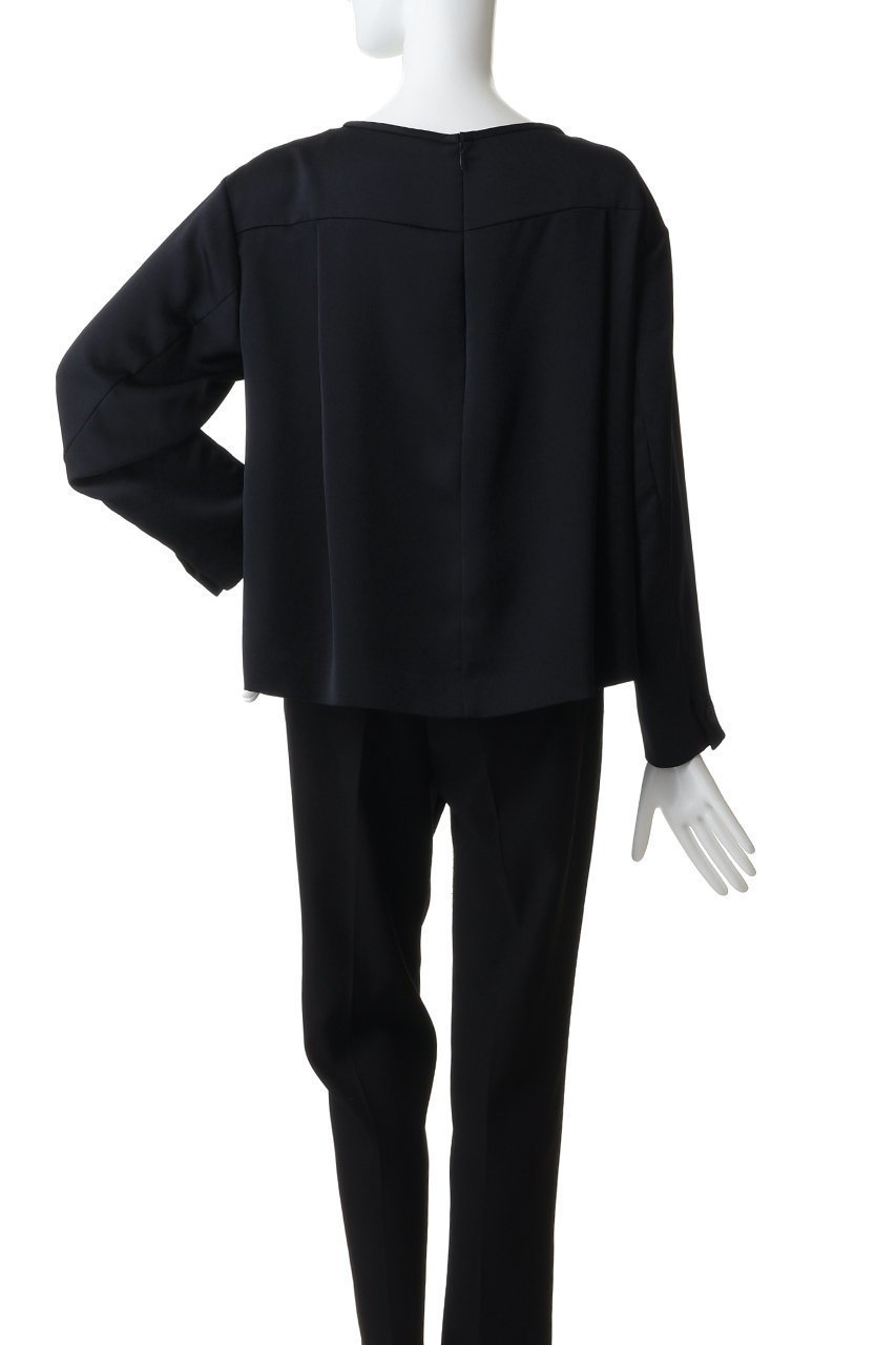 【デザイン ワークス/DESIGN WORKS】の【セットアップ対応】グレースボートネックブラウス 人気、トレンドファッション・服の通販 founy(ファニー) ファッション Fashion レディースファッション Fashion for Women トップス・カットソー Cut & Sew Tops シャツ・ブラウス・オフィスカジュアル Elegant Blouses & Button-Ups 2026年 2026 スリーブ Sleeve, Long Sleeve / Short Sleeve セットアップ Set-Up, Coordinated Outfit デコルテ Décolleté, Neckline ロング Long, Long-Length エレガント 上品 Elegant 夏 Summer 春 Spring S/S・春夏 SS, Spring/Summer, Warm Season other-4|ID: prp329100004856762 ipo3291000000035821024