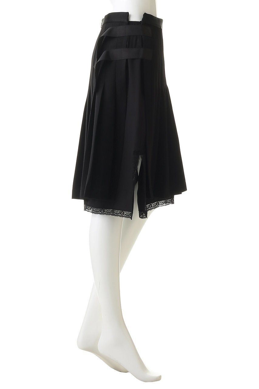 【ジェイドット/j.】のダブルサテン レイヤードプリーツスカート 人気、トレンドファッション・服の通販 founy(ファニー) 　ファッション　Fashion　レディースファッション　Fashion for Women　スカート　Skirts　プリーツスカート / 上品フェミニンスタイル　Pleated Skirts　ロングスカート　Long Skirts / Maxi & Midi Skirts　サテン　Satin, Glossy Fabric　シンプル　Simple, Minimal　スリット　Slit, Slit Detail　ダブル　Double, Double-Breasted　プリーツ　Pleats, Pleated　リュクス　Luxury, Elegant, High-End, Chic　レース　Lace, Lace Fabric　ロング　Long, Long-Length　エレガント 上品　Elegant　新作・新入荷　New Arrivals / New In　other-3|ID: prp329100004856765 ipo3291000000035821071