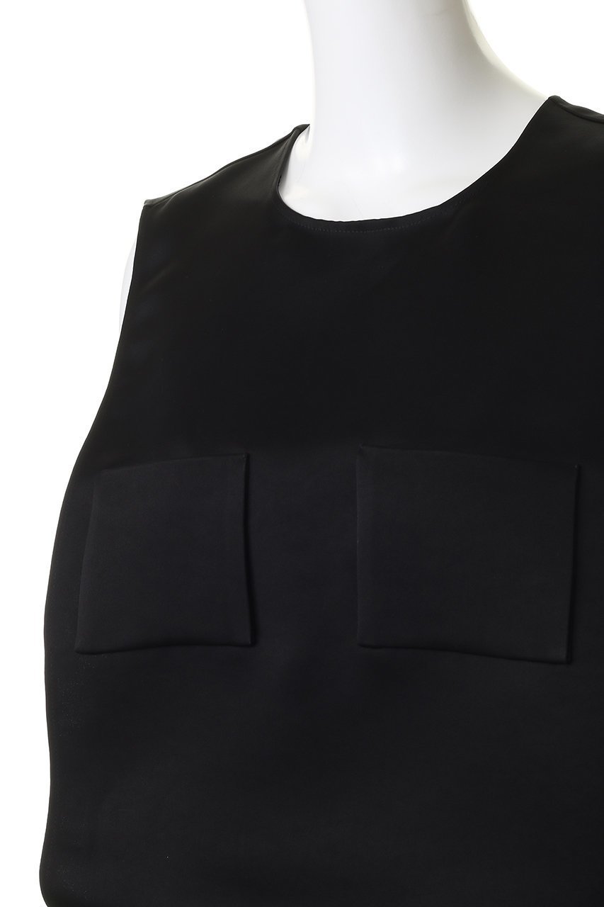 【ジェイドット/j.】のダブルサテン レイヤードプリーツワンピース 人気、トレンドファッション・服の通販 founy(ファニー) 　ファッション　Fashion　レディースファッション　Fashion for Women　ワンピース　Dresses　チュニック　Tunic Tops & Dresses　サテン　Satin, Glossy Fabric　ジュエリー　Jewelry, Accessories　ダブル　Double, Double-Breasted　チュニック　Tunic, Long Top　プリーツ　Pleats, Pleated　ポケット　Pocket, Pocket Detail　リュクス　Luxury, Elegant, High-End, Chic　レース　Lace, Lace Fabric　ロング　Long, Long-Length　エレガント 上品　Elegant　新作・新入荷　New Arrivals / New In　other-5|ID: prp329100004856766 ipo3291000000035821084