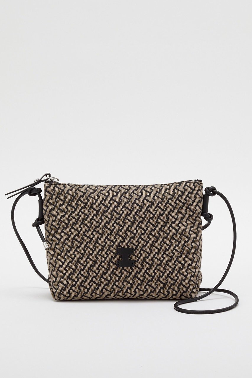 【イアクッチ/IACUCCI】のモノグランマ ポーチSD JACQUARD/RUGA インテリア・キッズ・メンズ・レディースファッション・服の通販 founy(ファニー) 　ファッション　Fashion　レディースファッション　Fashion for Women　ポーチ&ミニバッグ　Pouches & Mini Bags　春　Spring　グラフィック　Graphic, Graphic Design　コンパクト　Compact, Small Size　ジャカード／ジャガード　Jacquard, Woven Pattern　バランス　Balance, Style Balance　パッチ　Patch, Appliqué　ベスト　Vest, Waistcoat　ポーチ　Pouch, Small Case　モダン　Modern, Contemporary　ラップ　Wrap, Wrap Design　S/S・春夏　SS, Spring/Summer, Warm Season　夏　Summer　旅行　Travel　2026年　2026　ブラック|ID: prp329100004856768 ipo3291000000035821117