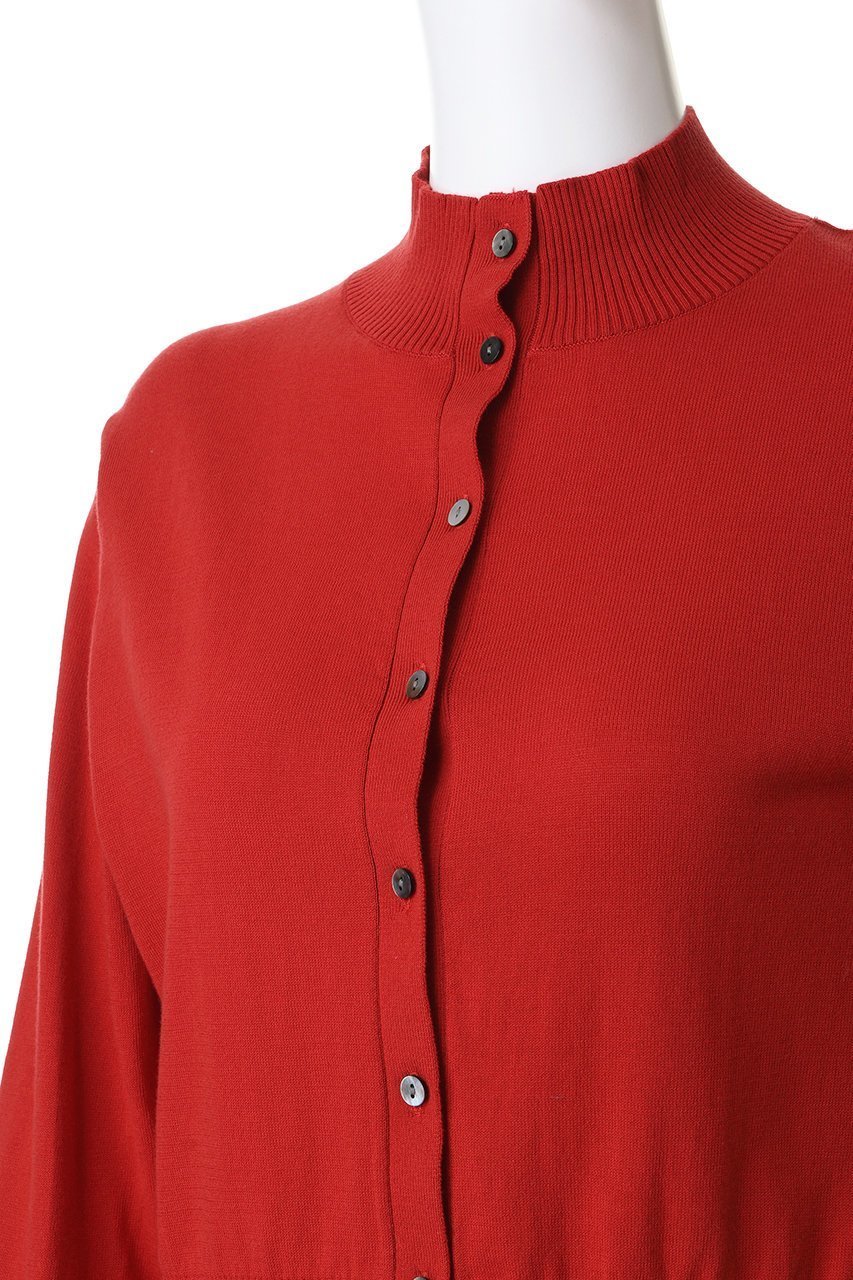 【ミディウミソリッド/MIDIUMISOLID】のh/neck short CD カーディガン 人気、トレンドファッション・服の通販 founy(ファニー) 　ファッション　Fashion　レディースファッション　Fashion for Women　トップス・カットソー　Cut & Sew Tops　ニット　Knit Tops & Sweaters　カーディガン・羽織り　Layered Style Cardigans　カーディガン　Cardigan, Knitwear　コンパクト　Compact, Small Size　ショート　Short, Short Length　シンプル　Simple, Minimal　トレンド　Trend, Trending Now　ハイネック　High Neck, Mock Neck　エレガント 上品　Elegant　other-5|ID: prp329100004856770 ipo3291000000036700200