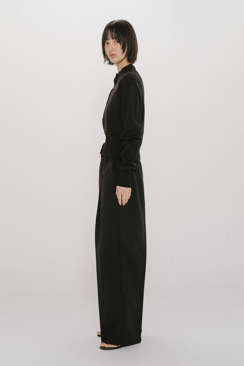 【ミディウミソリッド/MIDIUMISOLID】のh/neck short CD カーディガン 人気、トレンドファッション・服の通販 founy(ファニー) 　ファッション　Fashion　レディースファッション　Fashion for Women　トップス・カットソー　Cut & Sew Tops　ニット　Knit Tops & Sweaters　カーディガン・羽織り　Layered Style Cardigans　カーディガン　Cardigan, Knitwear　コンパクト　Compact, Small Size　ショート　Short, Short Length　シンプル　Simple, Minimal　トレンド　Trend, Trending Now　ハイネック　High Neck, Mock Neck　エレガント 上品　Elegant　other-8|ID: prp329100004856770 ipo3291000000036700206