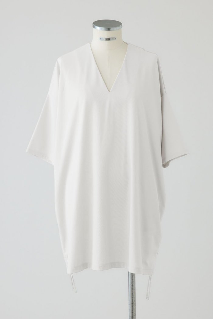 【リムアーク/RIM.ARK】のSide drawstring big T-shirts/Tシャツ インテリア・キッズ・メンズ・レディースファッション・服の通販 founy(ファニー) https://founy.com/ ファッション Fashion レディースファッション Fashion for Women トップス・カットソー Cut & Sew Tops シャツ・ブラウス・オフィスカジュアル Elegant Blouses & Button-Ups ロングTシャツ・Tシャツ Longline T-Shirts & Tees カットソー・ベーシックTシャツ Cut-and-Sewn Tops / Stretch Tees & Basics カットソー Cut and Sewn Top コンパクト Compact, Small Size シャーリング Shirring, Ruched ショート Short, Short Length スリーブ Sleeve, Long Sleeve / Short Sleeve バランス Balance, Style Balance エレガント 上品 Elegant 新作・新入荷 New Arrivals / New In |ID: prp329100004856771 ipo3291000000035821189