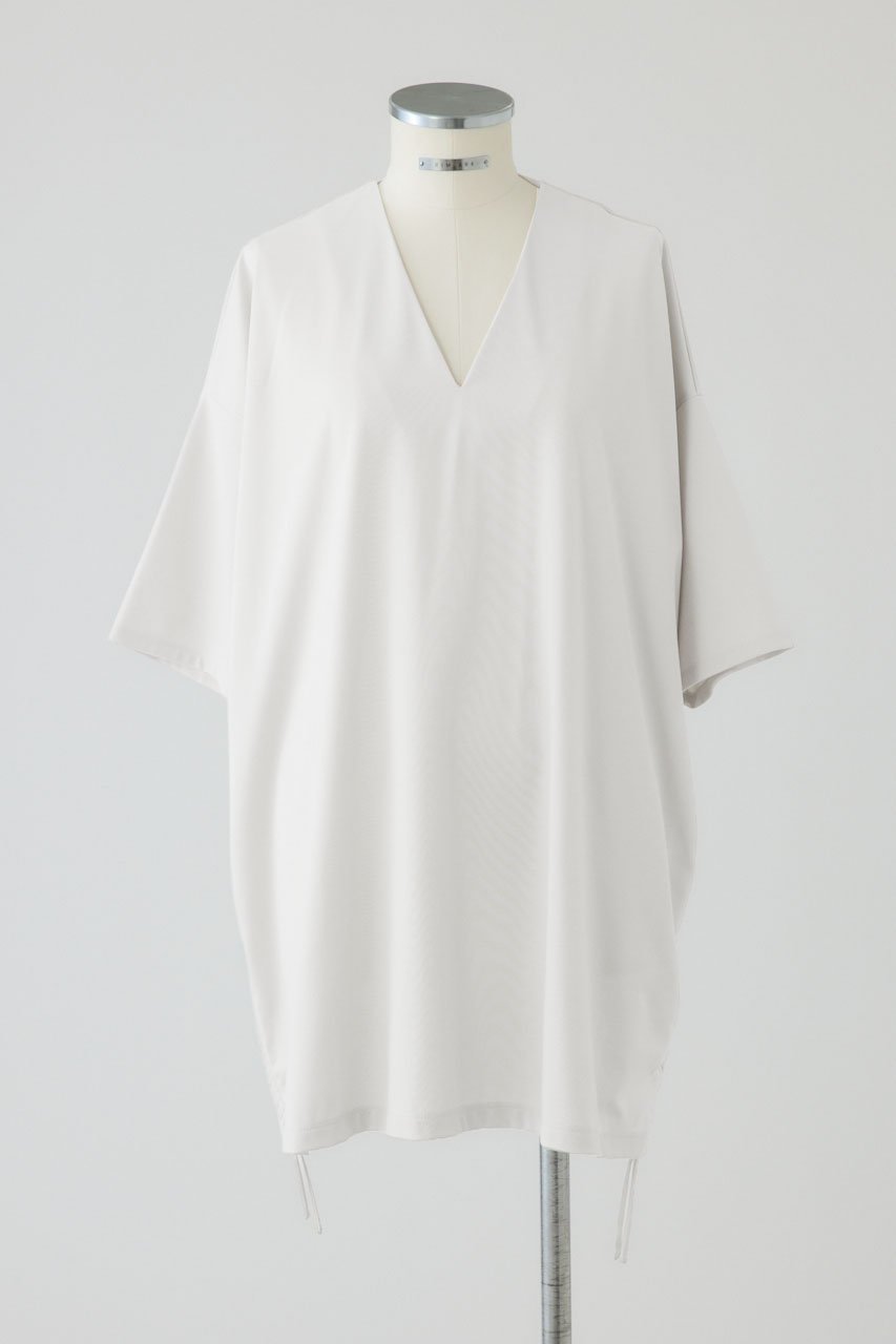 【リムアーク/RIM.ARK】のSide drawstring big T-shirts/Tシャツ 人気、トレンドファッション・服の通販 founy(ファニー) 　ファッション　Fashion　レディースファッション　Fashion for Women　トップス・カットソー　Cut & Sew Tops　シャツ・ブラウス・オフィスカジュアル　Elegant Blouses & Button-Ups　ロングTシャツ・Tシャツ　Longline T-Shirts & Tees　カットソー・ベーシックTシャツ　Cut-and-Sewn Tops / Stretch Tees & Basics　カットソー　Cut and Sewn Top　コンパクト　Compact, Small Size　シャーリング　Shirring, Ruched　ショート　Short, Short Length　スリーブ　Sleeve, Long Sleeve / Short Sleeve　バランス　Balance, Style Balance　エレガント 上品　Elegant　新作・新入荷　New Arrivals / New In　 other-1|ID: prp329100004856771 ipo3291000000035821189