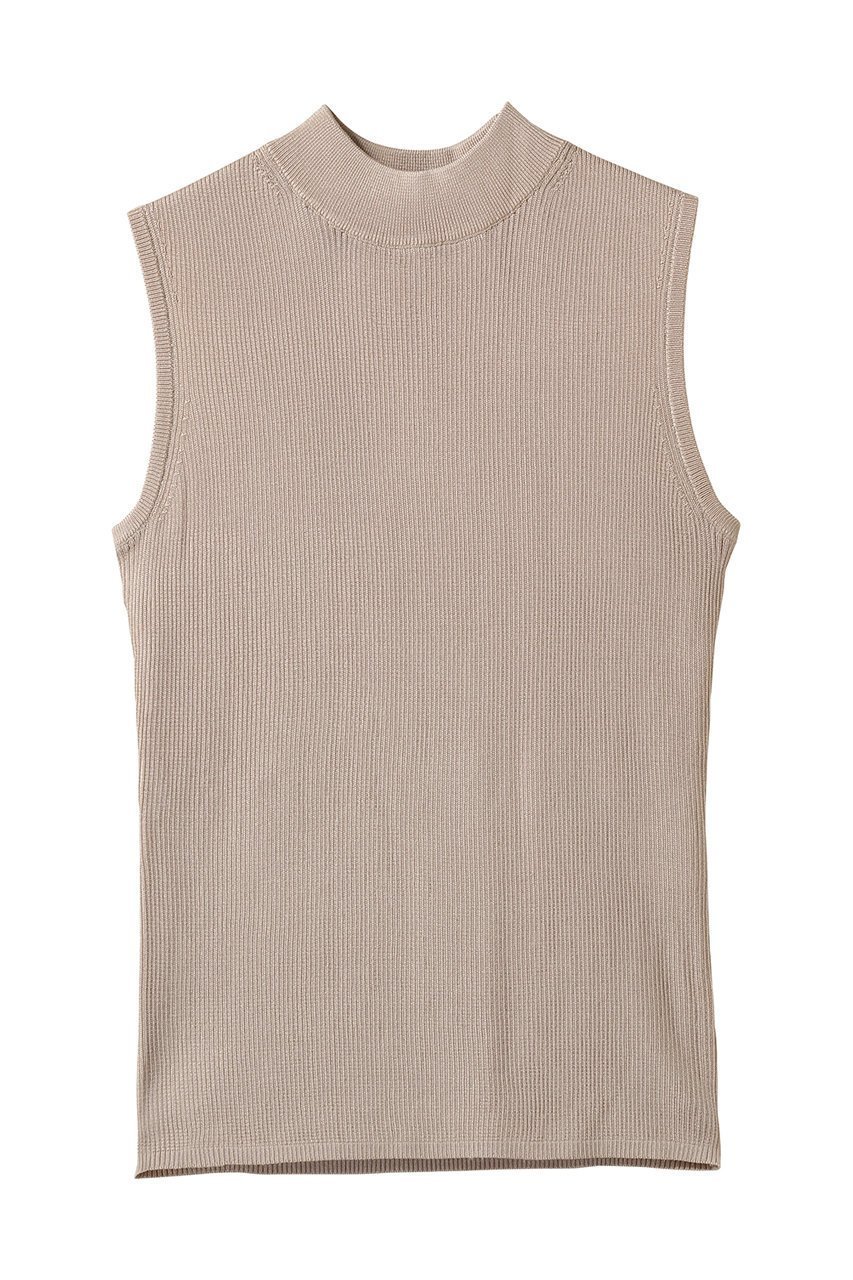 【アナイ/ANAYI】のアセテートポリエステルノースリーブ インテリア・キッズ・メンズ・レディースファッション・服の通販 founy(ファニー) 　ファッション　Fashion　レディースファッション　Fashion for Women　トップス・カットソー　Cut & Sew Tops　ニット　Knit Tops & Sweaters　キャミソール&ノースリーブ　Camisoles & Sleeveless Tops　カジュアルプルオーバー・ニットトップス　Pullovers & Knit Tops / Casual Pullovers　2026年　2026　なめらか　Smooth, Silky Texture　インナー　Innerwear　カーディガン　Cardigan, Knitwear　ジャケット　Jacket, Outerwear　ノースリーブ　Sleeveless, No-Sleeve　フィット　Fit, Slim Fit　エレガント 上品　Elegant　夏　Summer　春　Spring　S/S・春夏　SS, Spring/Summer, Warm Season　秋　Autumn　ベージュ|ID: prp329100004856772 ipo3291000000035821210