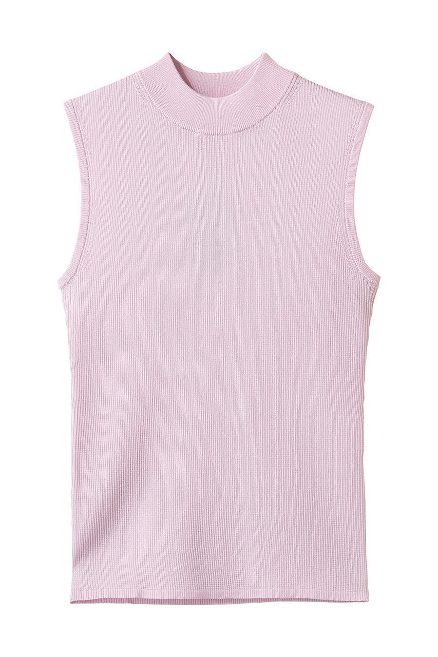 【アナイ/ANAYI】のアセテートポリエステルノースリーブ インテリア・キッズ・メンズ・レディースファッション・服の通販 founy(ファニー) 　ファッション　Fashion　レディースファッション　Fashion for Women　トップス・カットソー　Cut & Sew Tops　ニット　Knit Tops & Sweaters　キャミソール&ノースリーブ　Camisoles & Sleeveless Tops　カジュアルプルオーバー・ニットトップス　Pullovers & Knit Tops / Casual Pullovers　2026年　2026　なめらか　Smooth, Silky Texture　インナー　Innerwear　カーディガン　Cardigan, Knitwear　ジャケット　Jacket, Outerwear　ノースリーブ　Sleeveless, No-Sleeve　フィット　Fit, Slim Fit　エレガント 上品　Elegant　夏　Summer　春　Spring　S/S・春夏　SS, Spring/Summer, Warm Season　秋　Autumn　パープル|ID: prp329100004856772 ipo3291000000035821211