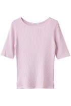 【アナイ/ANAYI】のアセテートポリエステル半袖プルオーバー 人気、トレンドファッション・服の通販 founy(ファニー) ファッション Fashion レディースファッション Fashion for Women トップス・カットソー Cut & Sew Tops ニット Knit Tops & Sweaters カジュアルプルオーバー・ニットトップス Pullovers & Knit Tops / Casual Pullovers 2026年 2026 なめらか Smooth, Silky Texture インナー Innerwear ジャケット Jacket, Outerwear 半袖 Short Sleeve, Half Sleeve 夏 Summer 春 Spring S/S・春夏 SS, Spring/Summer, Warm Season ビジネス 仕事 通勤 Business / Work / Commuting thumbnail パープル|ID: prp329100004856773 ipo3291000000035821228