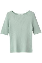 【アナイ/ANAYI】のアセテートポリエステル半袖プルオーバー 人気、トレンドファッション・服の通販 founy(ファニー) ファッション Fashion レディースファッション Fashion for Women トップス・カットソー Cut & Sew Tops ニット Knit Tops & Sweaters カジュアルプルオーバー・ニットトップス Pullovers & Knit Tops / Casual Pullovers 2026年 2026 なめらか Smooth, Silky Texture インナー Innerwear ジャケット Jacket, Outerwear 半袖 Short Sleeve, Half Sleeve 夏 Summer 春 Spring S/S・春夏 SS, Spring/Summer, Warm Season ビジネス 仕事 通勤 Business / Work / Commuting thumbnail ライトブルー|ID: prp329100004856773 ipo3291000000035821232