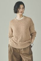 【カレンソロジー/Curensology】のルーズニットプルオーバー 人気、トレンドファッション・服の通販 founy(ファニー) ファッション Fashion レディースファッション Fashion for Women トップス・カットソー Cut & Sew Tops ニット Knit Tops & Sweaters カジュアルプルオーバー・ニットトップス Pullovers & Knit Tops / Casual Pullovers 春 Spring シンプル Simple, Minimal タイトスカート Pencil Skirt, Tight Skirt バランス Balance, Style Balance プレーン Plain, Simple ボトム Bottoms, Lower Wear ルーズ Loose, Oversized ワイド Wide, Wide Fit S/S・春夏 SS, Spring/Summer, Warm Season 夏 Summer 2026年 2026 thumbnail ベージュ|ID: prp329100004856778 ipo3291000000035821307