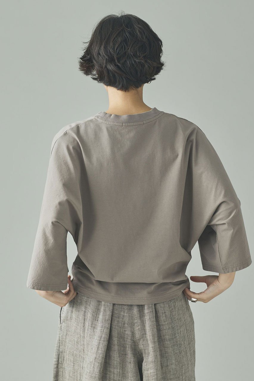 【カレンソロジー/Curensology】のドルマンナローTシャツ 人気、トレンドファッション・服の通販 founy(ファニー) 　ファッション　Fashion　レディースファッション　Fashion for Women　トップス・カットソー　Cut & Sew Tops　シャツ・ブラウス・オフィスカジュアル　Elegant Blouses & Button-Ups　ロングTシャツ・Tシャツ　Longline T-Shirts & Tees　カットソー・ベーシックTシャツ　Cut-and-Sewn Tops / Stretch Tees & Basics　2026年　2026　なめらか　Smooth, Silky Texture　インド　Indian Textile　ショート　Short, Short Length　スリーブ　Sleeve, Long Sleeve / Short Sleeve　ダウン　Down, Puffer　夏　Summer　春　Spring　S/S・春夏　SS, Spring/Summer, Warm Season　other-4|ID: prp329100004856779 ipo3291000000035821325