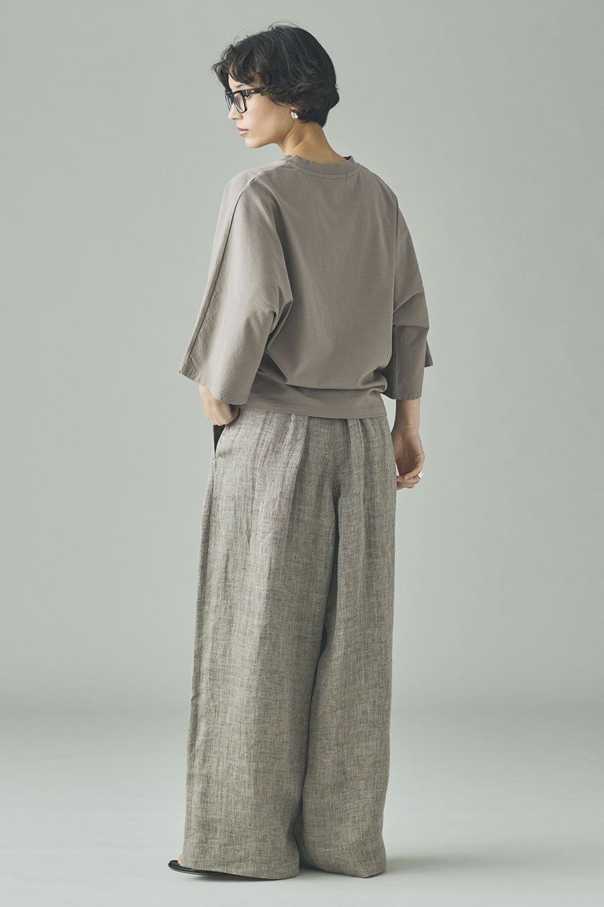 【カレンソロジー/Curensology】のドルマンナローTシャツ 人気、トレンドファッション・服の通販 founy(ファニー) 　ファッション　Fashion　レディースファッション　Fashion for Women　トップス・カットソー　Cut & Sew Tops　シャツ・ブラウス・オフィスカジュアル　Elegant Blouses & Button-Ups　ロングTシャツ・Tシャツ　Longline T-Shirts & Tees　カットソー・ベーシックTシャツ　Cut-and-Sewn Tops / Stretch Tees & Basics　2026年　2026　なめらか　Smooth, Silky Texture　インド　Indian Textile　ショート　Short, Short Length　スリーブ　Sleeve, Long Sleeve / Short Sleeve　ダウン　Down, Puffer　夏　Summer　春　Spring　S/S・春夏　SS, Spring/Summer, Warm Season　other-7|ID: prp329100004856779 ipo3291000000035821331