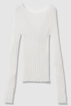 【アルアバイル/allureville】のシアーリブプルオーバー 人気、トレンドファッション・服の通販 founy(ファニー) ファッション Fashion レディースファッション Fashion for Women トップス・カットソー Cut & Sew Tops ニット Knit Tops & Sweaters カジュアルプルオーバー・ニットトップス Pullovers & Knit Tops / Casual Pullovers 2026年 2026 インナー Innerwear コンパクト Compact, Small Size ラウンド Round, Round Neck ワイド Wide, Wide Fit 人気 Popular, Best Seller 夏 Summer 旅行 Travel 春 Spring S/S・春夏 SS, Spring/Summer, Warm Season thumbnail オフホワイト|ID: prp329100004856784 ipo3291000000035821386