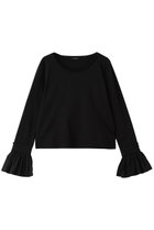 【アルアバイル/allureville】の刺繍プリーツカフスプルオーバー ブラック|ID: prp329100004856785 ipo3291000000036370899