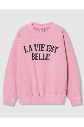 【アルアバイル/allureville】 ピグメントダイロゴスウェット人気、トレンドファッション・服の通販 founy(ファニー) ファッション Fashion レディースファッション Fashion for Women トップス・カットソー Cut & Sew Tops シャツ・ブラウス・オフィスカジュアル Elegant Blouses & Button-Ups レディースパーカー・カジュアルフーディー Casual Hoodies & Sweatshirts ロングTシャツ・Tシャツ Longline T-Shirts & Tees スウェット・クルーネックトップス Sweatshirts & Crewnecks / Relaxed Fit Sweat Tops カットソー・ベーシックTシャツ Cut-and-Sewn Tops / Stretch Tees & Basics 2026年 2026 夏 Summer 春 Spring S/S・春夏 SS, Spring/Summer, Warm Season |ID:prp329100004856787