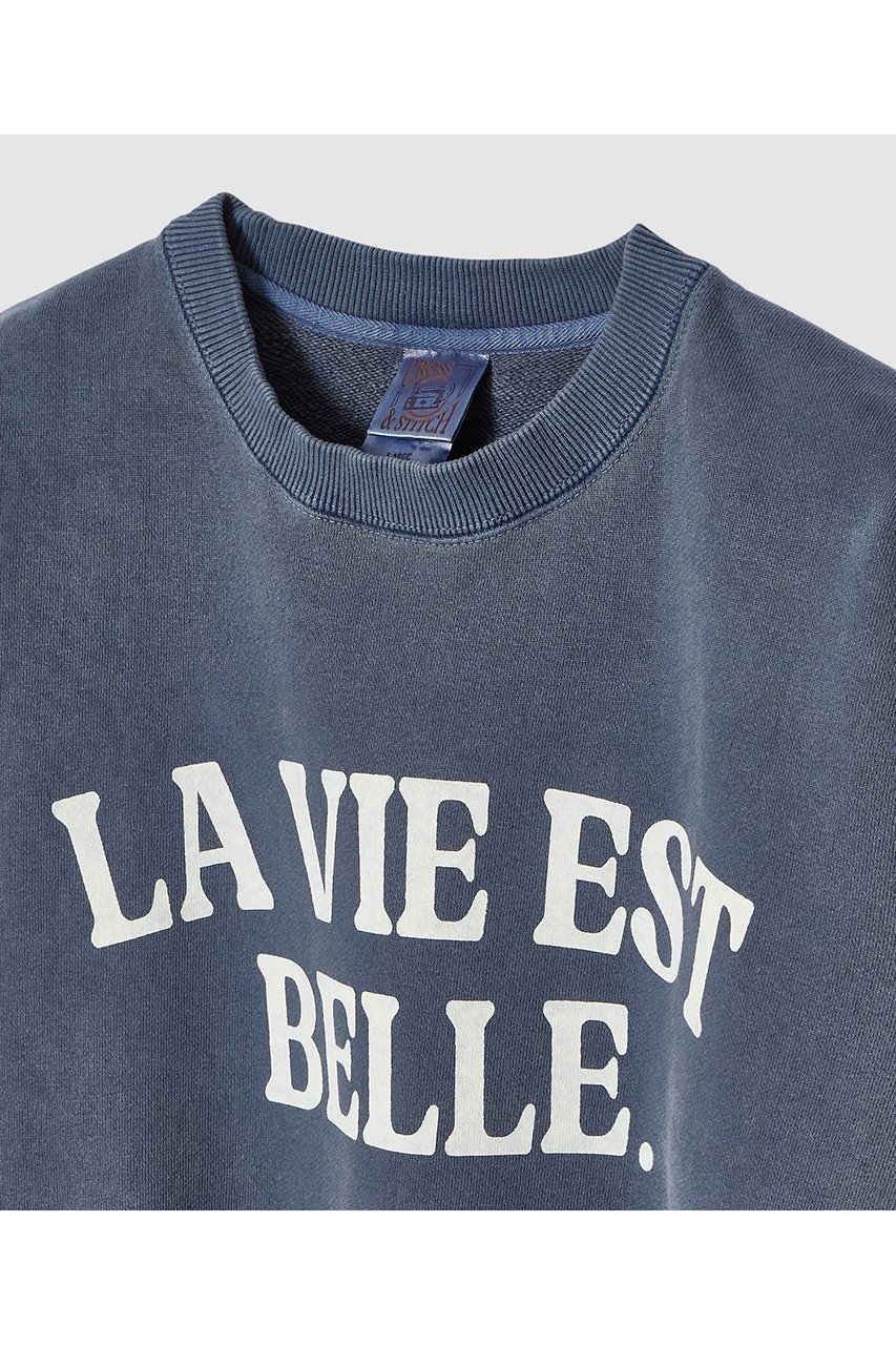 【アルアバイル/allureville】のピグメントダイロゴスウェット 人気、トレンドファッション・服の通販 founy(ファニー) 　ファッション　Fashion　レディースファッション　Fashion for Women　トップス・カットソー　Cut & Sew Tops　シャツ・ブラウス・オフィスカジュアル　Elegant Blouses & Button-Ups　レディースパーカー・カジュアルフーディー　Casual Hoodies & Sweatshirts　ロングTシャツ・Tシャツ　Longline T-Shirts & Tees　スウェット・クルーネックトップス　Sweatshirts & Crewnecks / Relaxed Fit Sweat Tops　カットソー・ベーシックTシャツ　Cut-and-Sewn Tops / Stretch Tees & Basics　2026年　2026　夏　Summer　春　Spring　S/S・春夏　SS, Spring/Summer, Warm Season　other-3|ID: prp329100004856787 ipo3291000000035821425