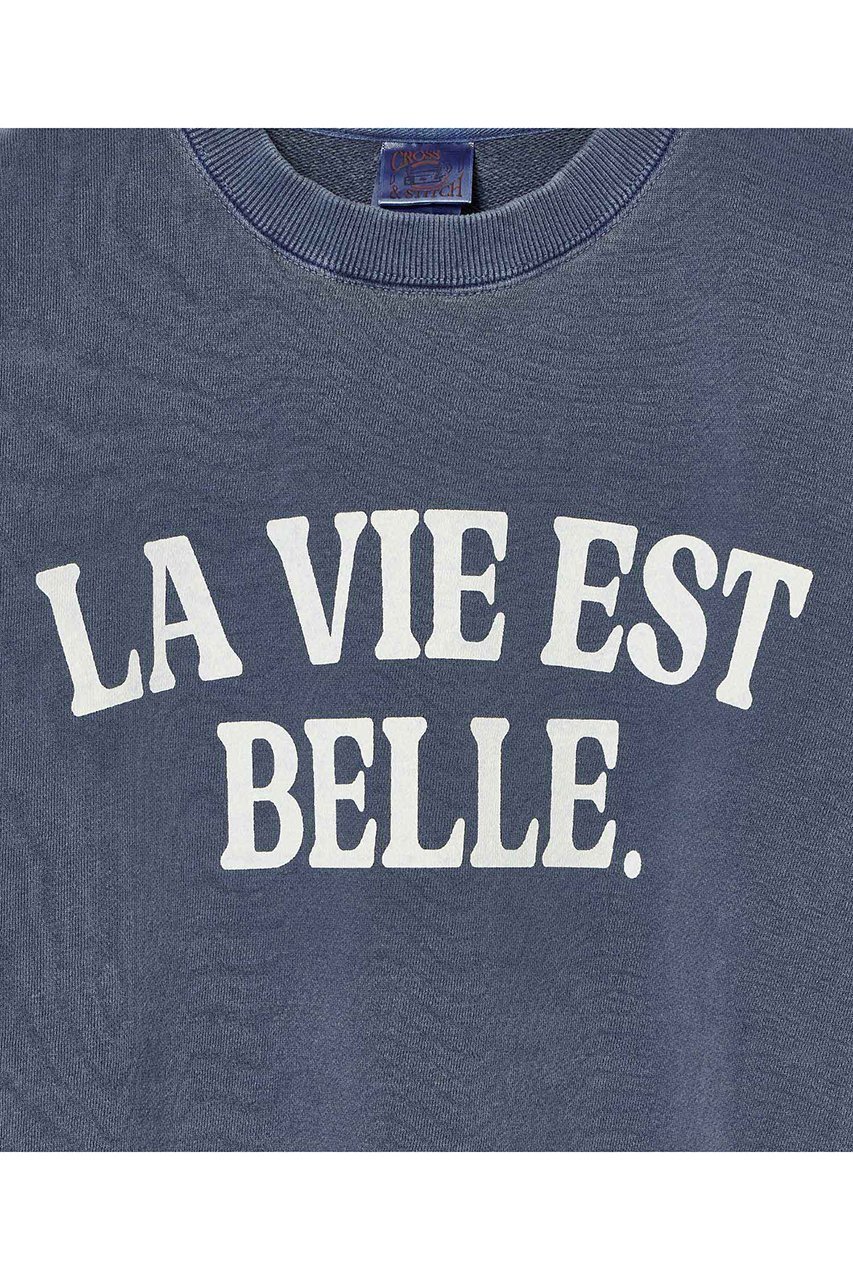 【アルアバイル/allureville】のピグメントダイロゴスウェット 人気、トレンドファッション・服の通販 founy(ファニー) 　ファッション　Fashion　レディースファッション　Fashion for Women　トップス・カットソー　Cut & Sew Tops　シャツ・ブラウス・オフィスカジュアル　Elegant Blouses & Button-Ups　レディースパーカー・カジュアルフーディー　Casual Hoodies & Sweatshirts　ロングTシャツ・Tシャツ　Longline T-Shirts & Tees　スウェット・クルーネックトップス　Sweatshirts & Crewnecks / Relaxed Fit Sweat Tops　カットソー・ベーシックTシャツ　Cut-and-Sewn Tops / Stretch Tees & Basics　2026年　2026　夏　Summer　春　Spring　S/S・春夏　SS, Spring/Summer, Warm Season　other-4|ID: prp329100004856787 ipo3291000000035821426