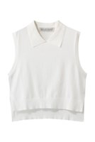 【ミディウミ/MidiUmi】のcollared knit vest ベスト 人気、トレンドファッション・服の通販 founy(ファニー) ファッション Fashion レディースファッション Fashion for Women アウター Coat / Outerwear Collection レディースジャケット・軽アウター Jackets 2026年 2026 クラシカル Classical, Vintage-Inspired コンパクト Compact, Small Size シンプル Simple, Minimal ジャケット Jacket, Outerwear スラックス Slacks, Dress Pants デニム Denim, Jeans Material ベスト Vest, Waistcoat 夏 Summer 春 Spring S/S・春夏 SS, Spring/Summer, Warm Season |ID:prp329100004856791