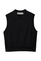 【ミディウミ/MidiUmi】のcollared knit vest ベスト 人気、トレンドファッション・服の通販 founy(ファニー) ファッション Fashion レディースファッション Fashion for Women アウター Coat / Outerwear Collection レディースジャケット・軽アウター Jackets 2026年 2026 クラシカル Classical, Vintage-Inspired コンパクト Compact, Small Size シンプル Simple, Minimal ジャケット Jacket, Outerwear スラックス Slacks, Dress Pants デニム Denim, Jeans Material ベスト Vest, Waistcoat 夏 Summer 春 Spring S/S・春夏 SS, Spring/Summer, Warm Season thumbnail black|ID: prp329100004856791 ipo3291000000035821478