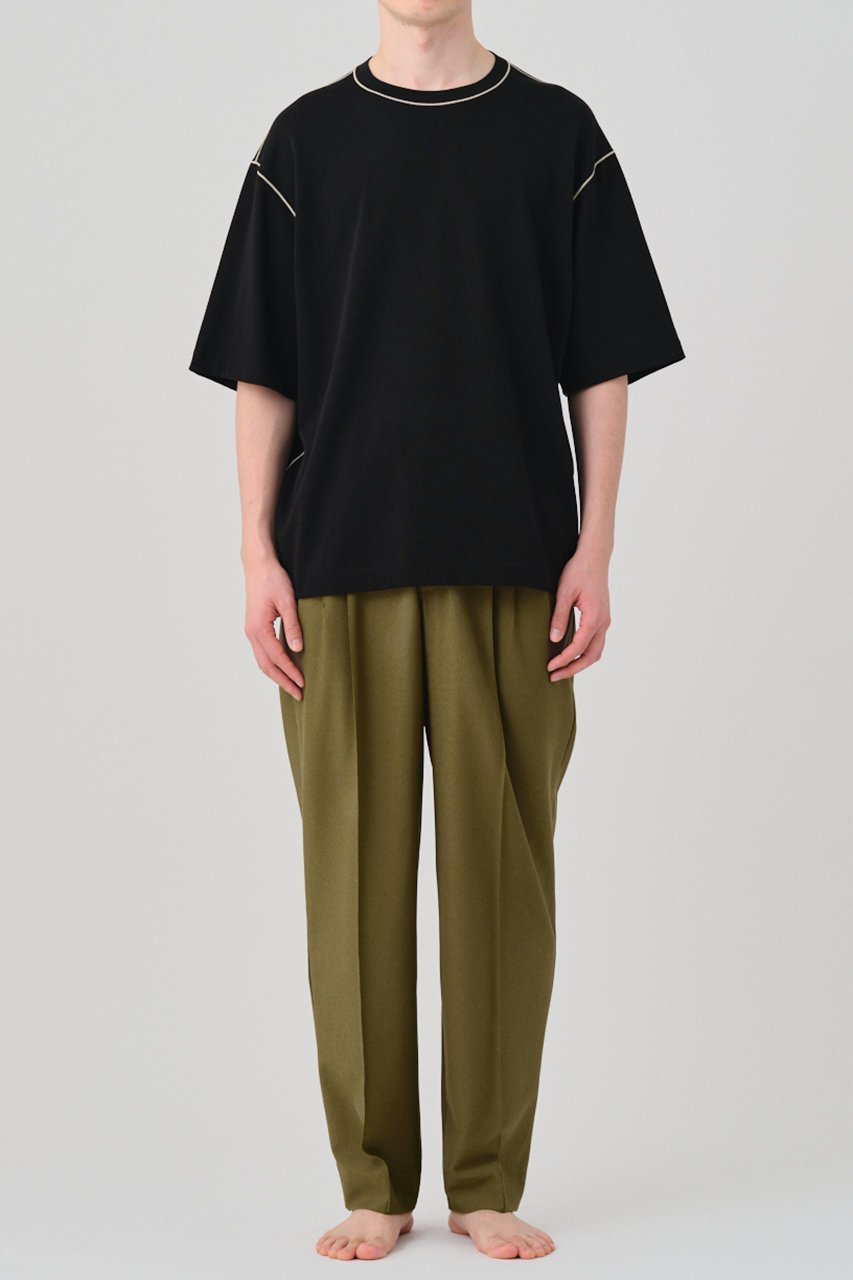 【グッド ピープル グッド ステッチング グッド プロダクト/GOOD PEOPLE GOOD STITCHING GOOD PRODUCT】の【UNISEX】カラーステッチ クルーネック ショートスリーブ Tシャツ 人気、トレンドファッション・服の通販 founy(ファニー) 　ファッション　Fashion　レディースファッション　Fashion for Women　トップス・カットソー　Cut & Sew Tops　シャツ・ブラウス・オフィスカジュアル　Elegant Blouses & Button-Ups　ロングTシャツ・Tシャツ　Longline T-Shirts & Tees　カットソー・ベーシックTシャツ　Cut-and-Sewn Tops / Stretch Tees & Basics　2026年　2026　ユニセックス　Unisex, Genderless　ショート　Short, Short Length　スリーブ　Sleeve, Long Sleeve / Short Sleeve　レギュラー　Regular, Standard Fit　エレガント 上品　Elegant　夏　Summer　春　Spring　S/S・春夏　SS, Spring/Summer, Warm Season　other-4|ID: prp329100004856793 ipo3291000000035821510