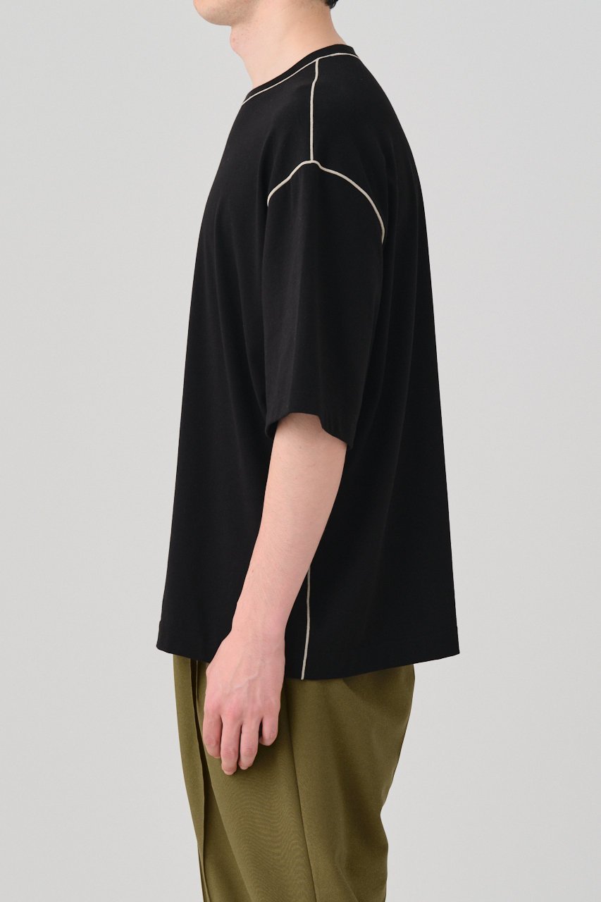 【グッド ピープル グッド ステッチング グッド プロダクト/GOOD PEOPLE GOOD STITCHING GOOD PRODUCT】の【UNISEX】カラーステッチ クルーネック ショートスリーブ Tシャツ 人気、トレンドファッション・服の通販 founy(ファニー) 　ファッション　Fashion　レディースファッション　Fashion for Women　トップス・カットソー　Cut & Sew Tops　シャツ・ブラウス・オフィスカジュアル　Elegant Blouses & Button-Ups　ロングTシャツ・Tシャツ　Longline T-Shirts & Tees　カットソー・ベーシックTシャツ　Cut-and-Sewn Tops / Stretch Tees & Basics　2026年　2026　ユニセックス　Unisex, Genderless　ショート　Short, Short Length　スリーブ　Sleeve, Long Sleeve / Short Sleeve　レギュラー　Regular, Standard Fit　エレガント 上品　Elegant　夏　Summer　春　Spring　S/S・春夏　SS, Spring/Summer, Warm Season　other-6|ID: prp329100004856793 ipo3291000000035821512