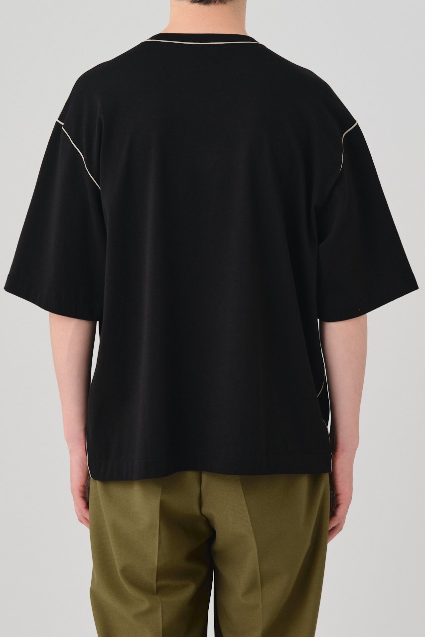 【グッド ピープル グッド ステッチング グッド プロダクト/GOOD PEOPLE GOOD STITCHING GOOD PRODUCT】の【UNISEX】カラーステッチ クルーネック ショートスリーブ Tシャツ 人気、トレンドファッション・服の通販 founy(ファニー) 　ファッション　Fashion　レディースファッション　Fashion for Women　トップス・カットソー　Cut & Sew Tops　シャツ・ブラウス・オフィスカジュアル　Elegant Blouses & Button-Ups　ロングTシャツ・Tシャツ　Longline T-Shirts & Tees　カットソー・ベーシックTシャツ　Cut-and-Sewn Tops / Stretch Tees & Basics　2026年　2026　ユニセックス　Unisex, Genderless　ショート　Short, Short Length　スリーブ　Sleeve, Long Sleeve / Short Sleeve　レギュラー　Regular, Standard Fit　エレガント 上品　Elegant　夏　Summer　春　Spring　S/S・春夏　SS, Spring/Summer, Warm Season　other-7|ID: prp329100004856793 ipo3291000000035821513