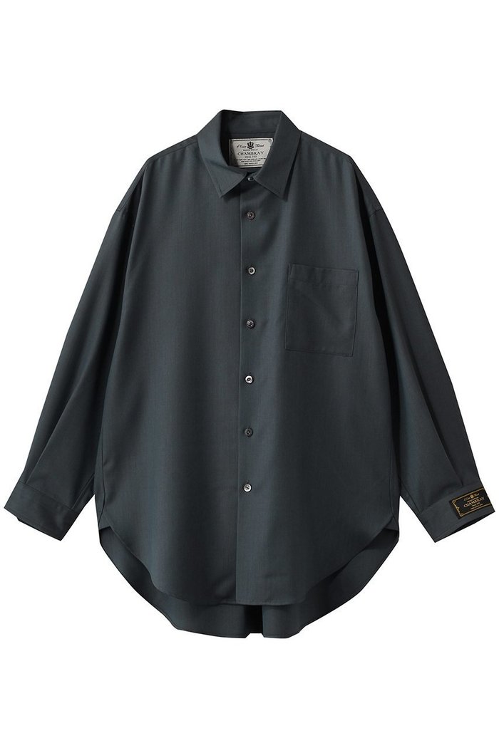 【メゾンスペシャル/MAISON SPECIAL】の【UNISEX】72/2 4色シャンブレーウールシャツコート インテリア・キッズ・メンズ・レディースファッション・服の通販 founy(ファニー) https://founy.com/ ファッション Fashion レディースファッション Fashion for Women アウター Coat / Outerwear Collection コート・ロングコート・ピーコート Long Coats, Peacoats & More ユニセックス Unisex, Genderless シンプル Simple, Minimal スリーブ Sleeve, Long Sleeve / Short Sleeve ロング Long, Long-Length 新作・新入荷 New Arrivals / New In |ID: prp329100004856797 ipo3291000000035821599